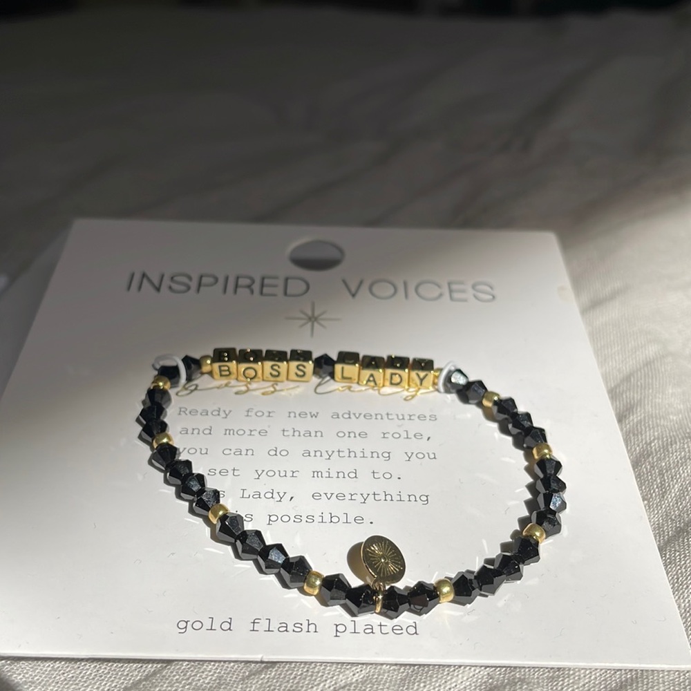 Inspired Voices bracelet - boss lady